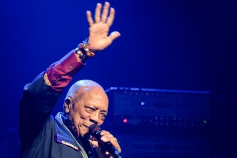 Quincy Jones 2019 bei einem Auftritt in Montreux