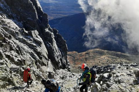 Bergsteiger in der Slowakei müssen gerettet werden