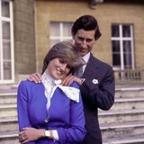 Das frisch vermählte Paar Lady Diana Spencer und Prinz Charles im Februar 1981
