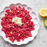 Pasta mit Roter Bete & Ricotta