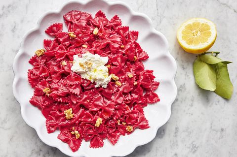 Pasta mit Roter Bete & Ricotta