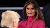 Melania Trump nach der Präsidentschaftsdebatte mit Hillary Clinton im Oktober 2016