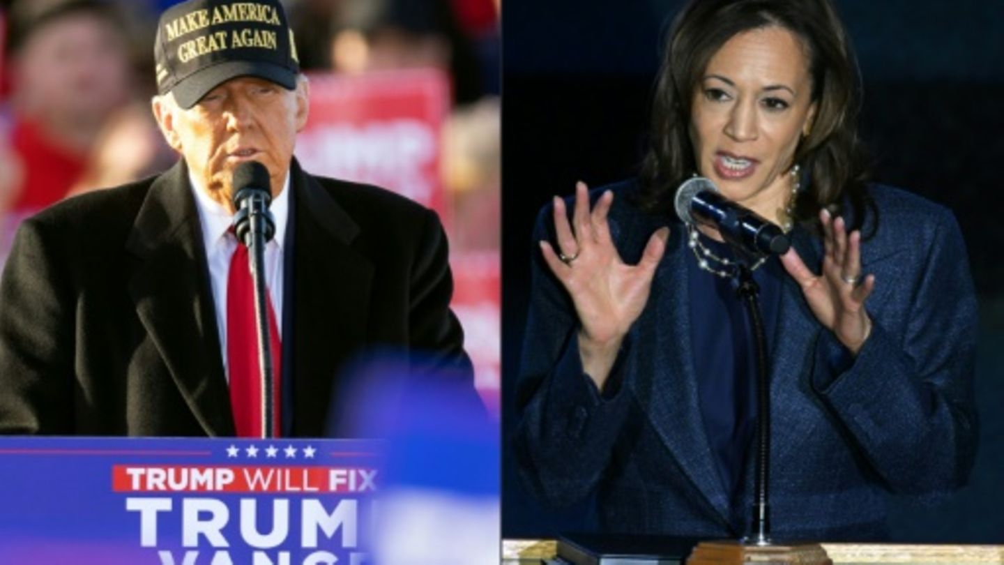 Trump and Harris are campaigning for votes in the final spurt before the US election in Pennsylvania