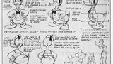 Standards für die Zeichnungen von Donald Duck