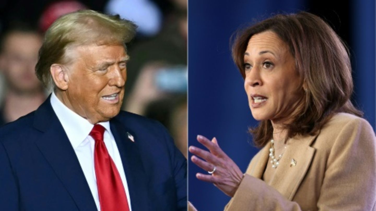 Donald Trump und Kamala Harris