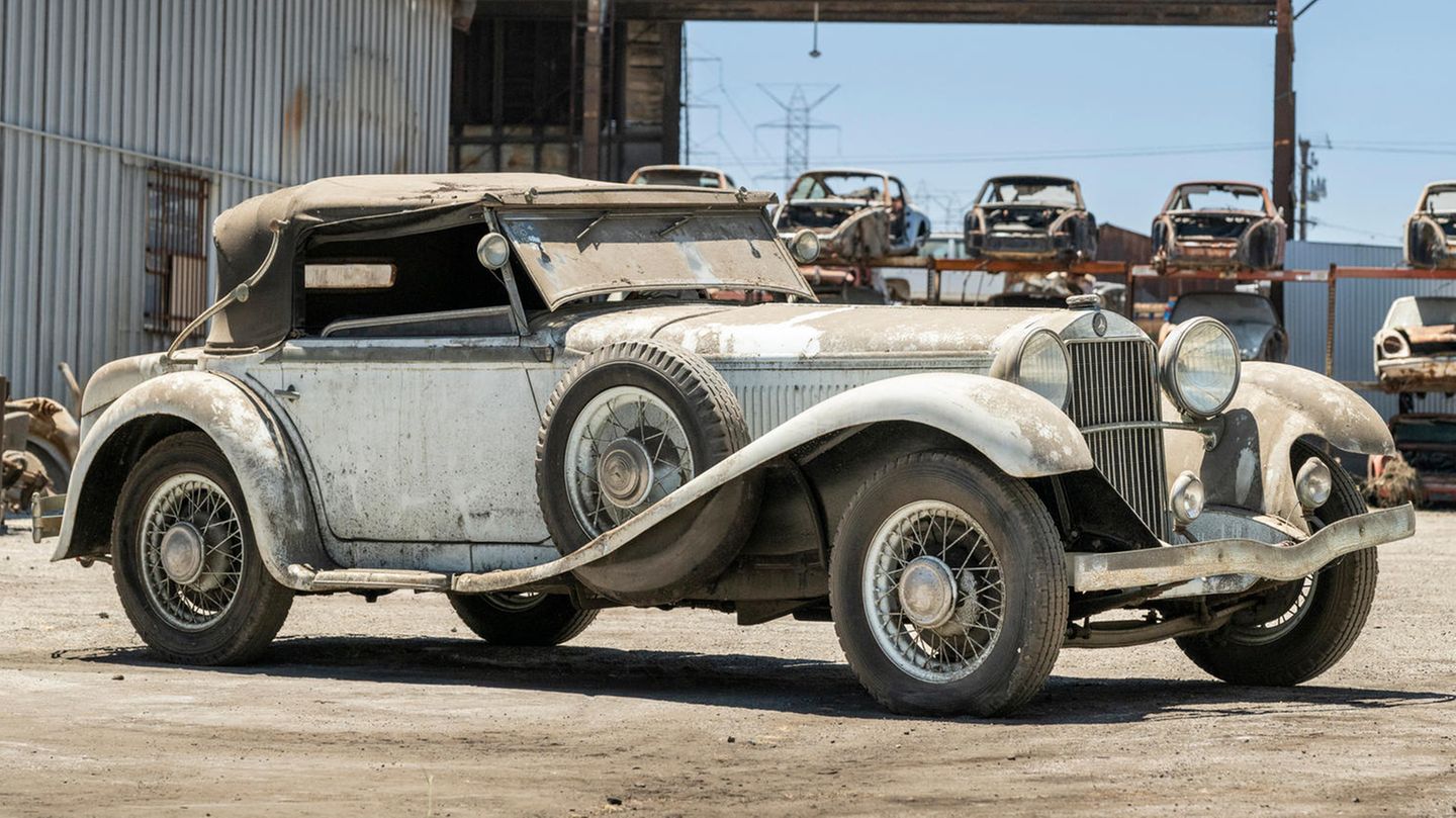 Jahrgang 1931 Mercedes-Benz 370 S Mannheim Sport Cabriolet