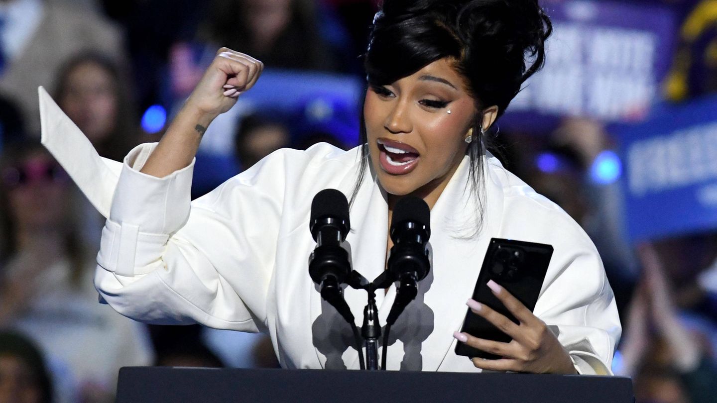 Cardi B und Co.: Kurz vor Schluss holt sich Kamala Harris noch ein paar Superstars an die Seite