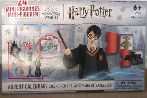 So sieht der Schleich-Adventskalender mit Harry-Potter-Figuren aus.