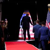 Ist das ein Abgang – oder ein Schritt in die neue Amtszeit? Donald Trump bei einer seiner letzten Wahlkampfveranstaltungen in Pittsburgh, Pennsylvania