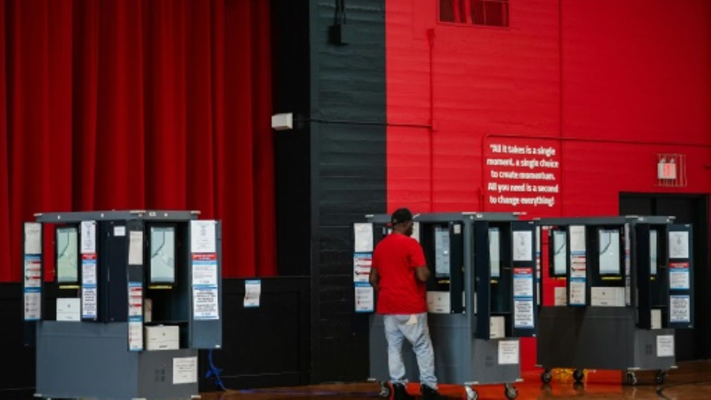 Wahllokal in Georgia
