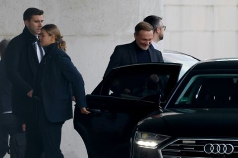 Lindner am Dienstag im Kanzleramt