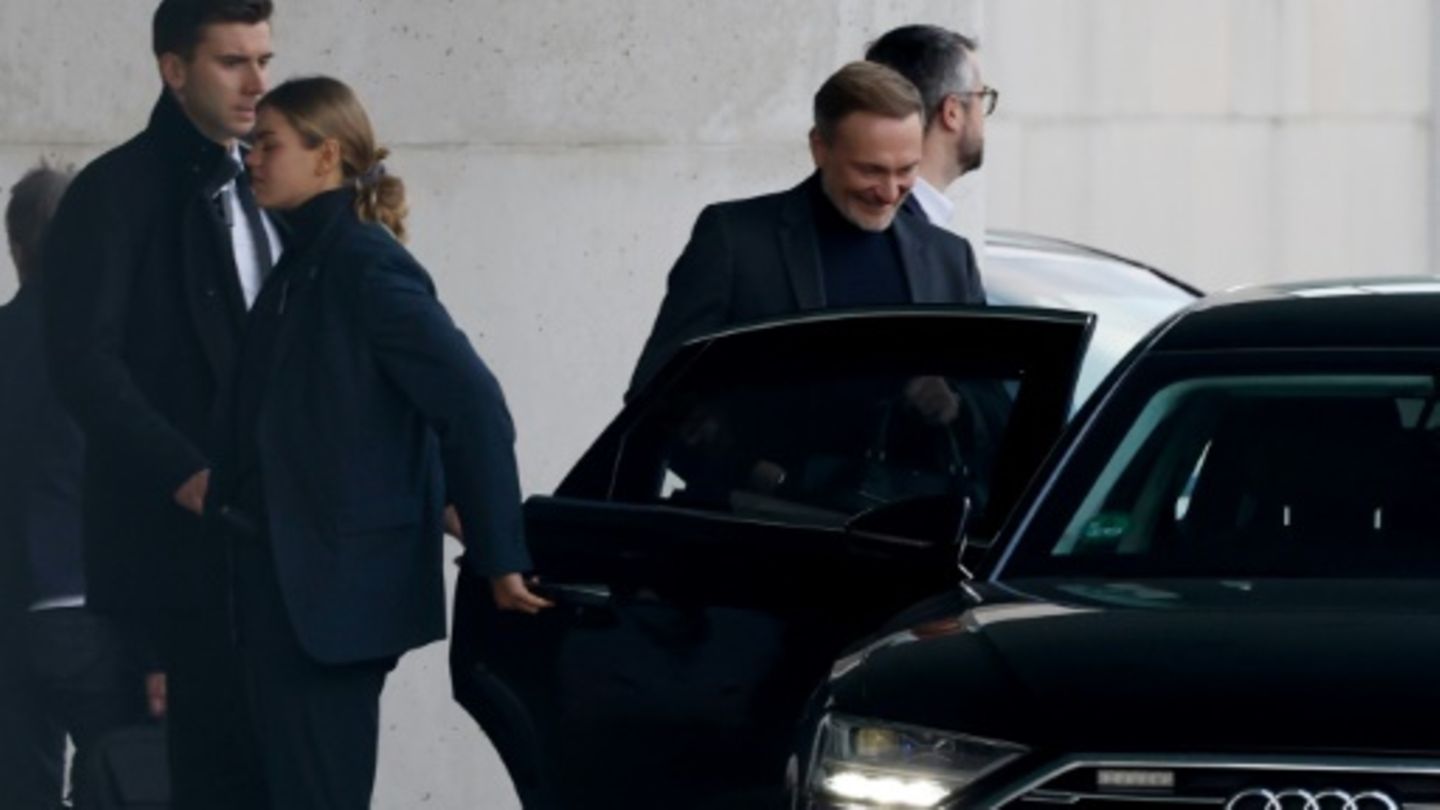 Lindner am Dienstag im Kanzleramt