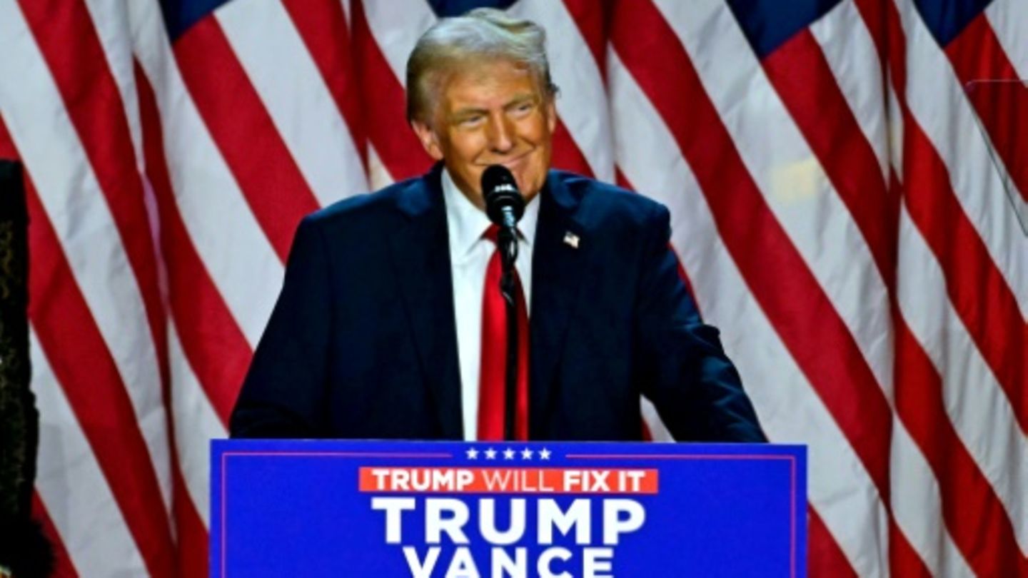 Trump bei seinem Auftritt in Florida