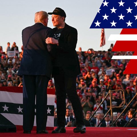 Donald Trump and Elon Musk