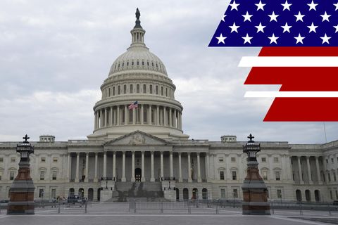 US Wahl 2024: Das Kapitol in Washington