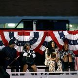 Schon im Laufe des Abends macht sich unter den Anhängern von Kamala Harris Enttäuschung breit – wie hier bei der Wahlparty an der Howard University in Washington D.C.