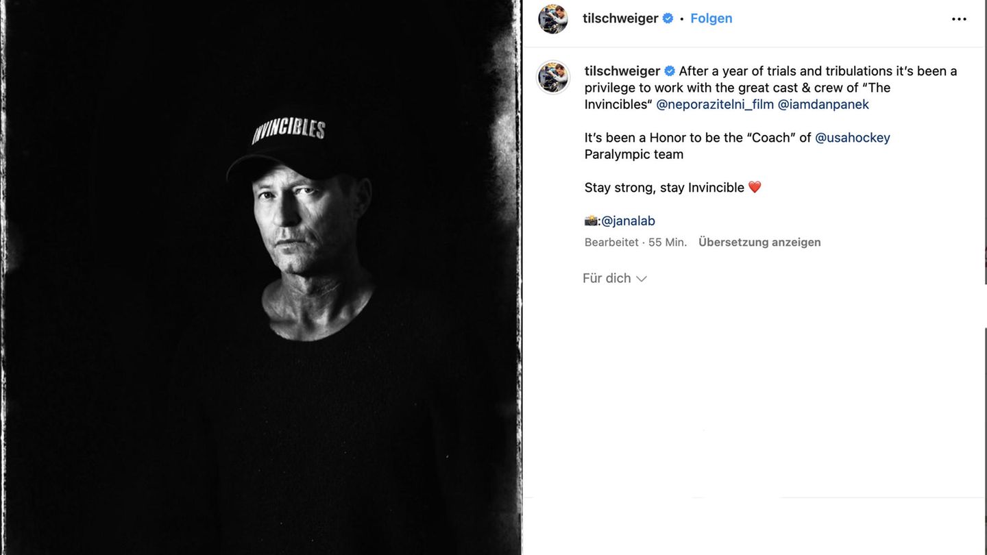 VIP News: Til Schweiger posts a black and white photo of himself – fans think he is dead