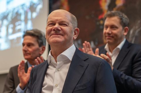 Bundeskanzler Olaf Scholz (SPD)