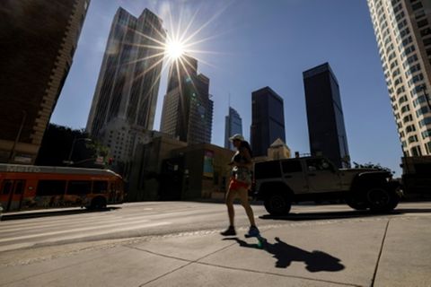Sonne in Los Angeles