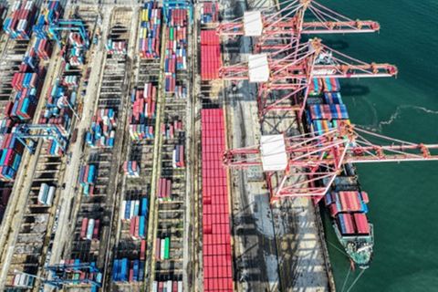 Hafen in Lianyungang