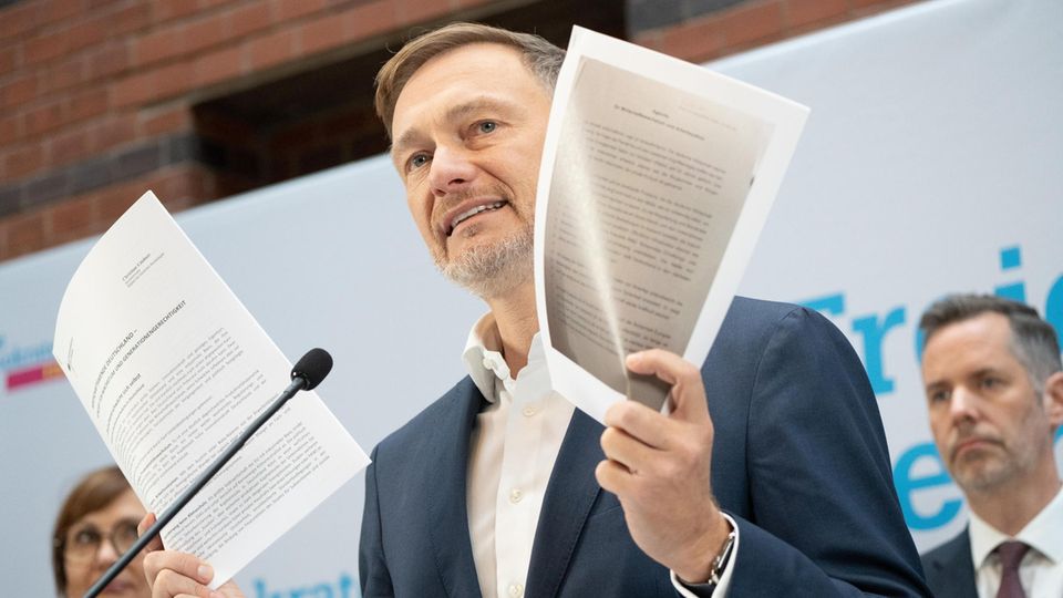 Christian Lindner rechnet mit der Ampel ab: Seine ganze Rede im Video