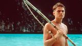 Leonardo DiCaprio mit nacktem Oberkörper in dem Film "The Beach"