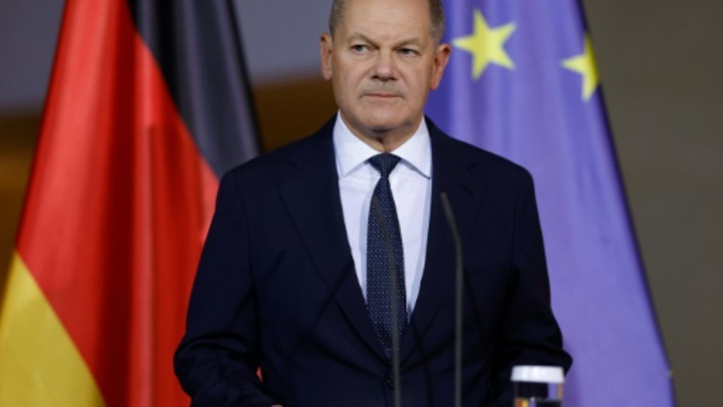 Scholz am Mittwoch in Berlin