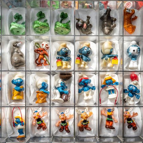 Wer auf dem Dachboden noch Ü-Ei-Figuren aus den Achtzigern herumliegen hat, ist vielleicht Hüter eines Schatzes