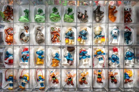 Wer auf dem Dachboden noch Ü-Ei-Figuren aus den Achtzigern herumliegen hat, ist vielleicht Hüter eines Schatzes