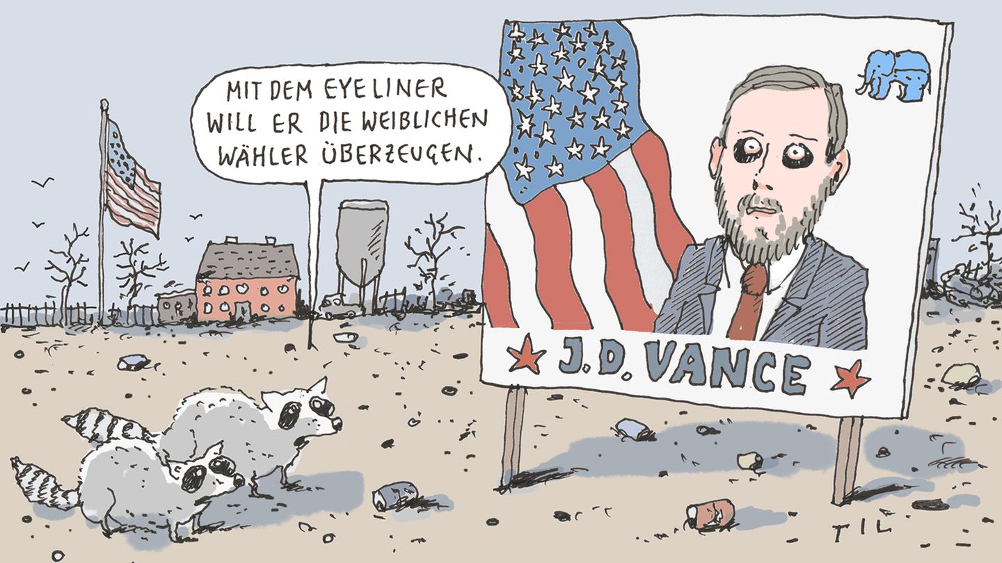Zwei Tage nach dem Attentat auf ihn ernannte Trump auf dem Parteitag der Republikaner J.D. Vance, Senator aus Ohio, zu seinem "Running Mate", also zum Kandidaten für das Vizepräsidentenamt