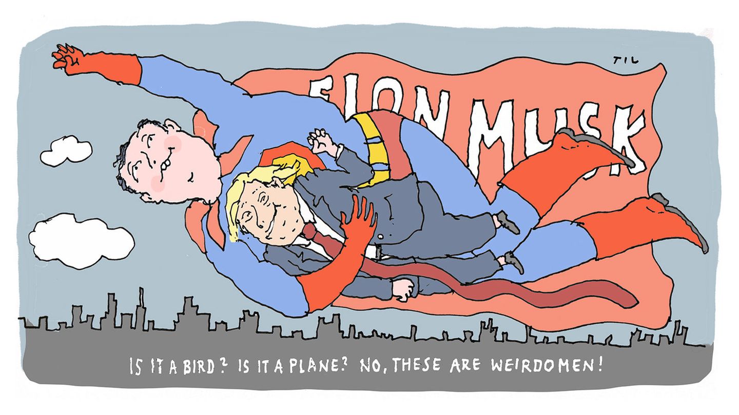 Donald Trump und Elon Musk – eine Männerfreundschaft, die am Ende die Wahl entschieden hat?