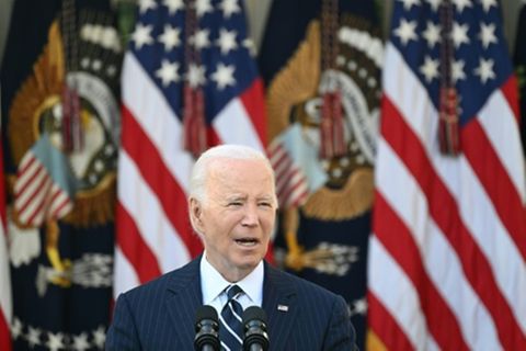 Joe Biden bei seiner Ansprache an die Nation am Donnerstag