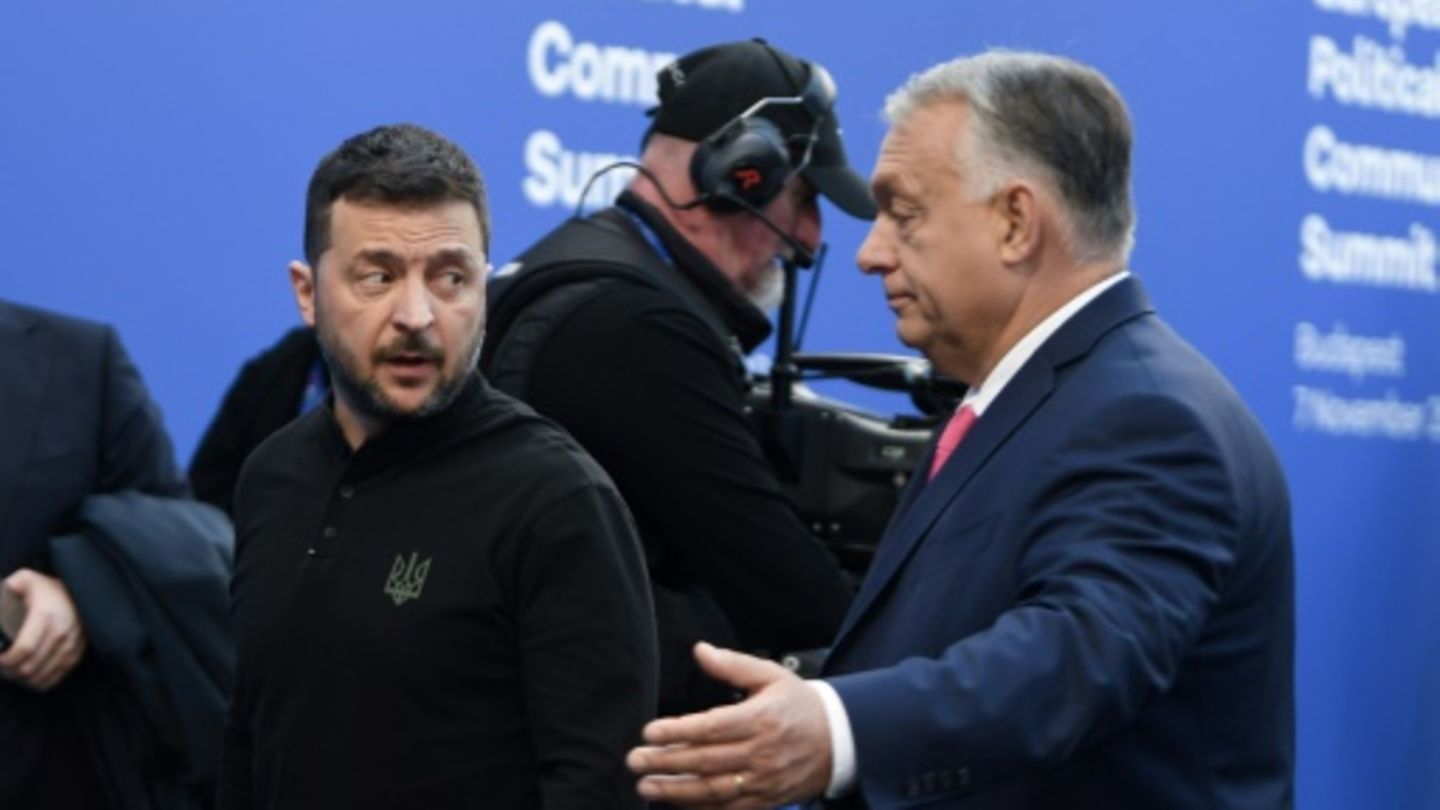 Orban begrüßt Selenskyj in Budapest