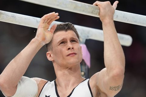 Platz sieben bei Olympia in Paris: Lukas Dauer schaffte es ins Finale, ist dennoch enttäuscht. Foto: Marcus Brandt/dpa