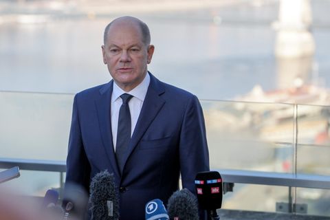 Scholz in Budapest zur Zukunft Europas
