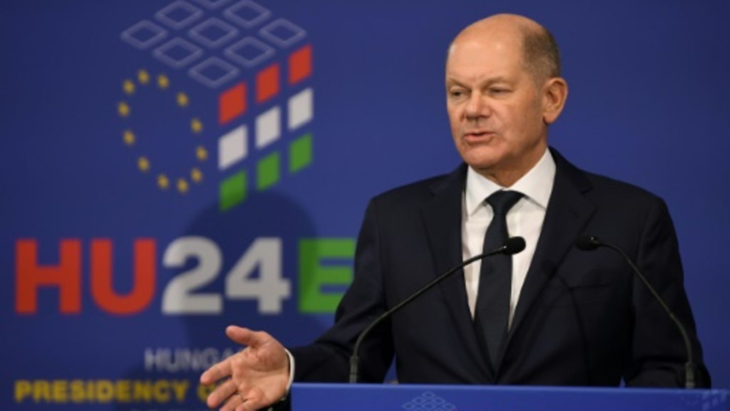 Scholz in Budapest