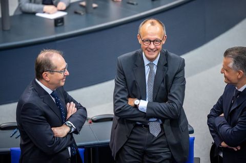 Unionspolitiker im Bundestag Foto: Michael Kappeler/dpa