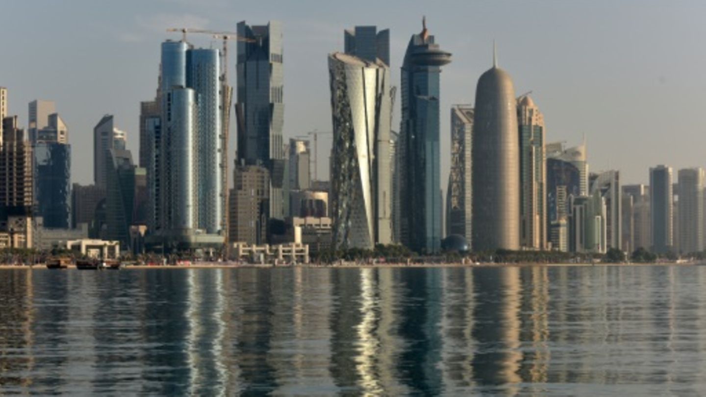 Skyline von Katars Hauptstadt Doha