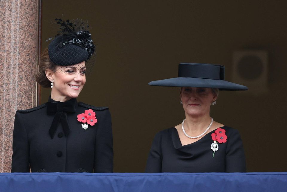 Kate bei der Zeremonie zum Remembrance Day am Sonntag Kate bei der Zeremonie zum Remembrance Day am Sonntag