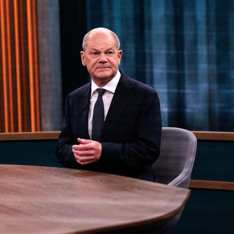 Olaf Scholz zu Gast bei Caren Miosga