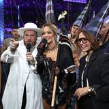 Rita Ora mit Sängerin Tyla und Musiker Teddy Swims