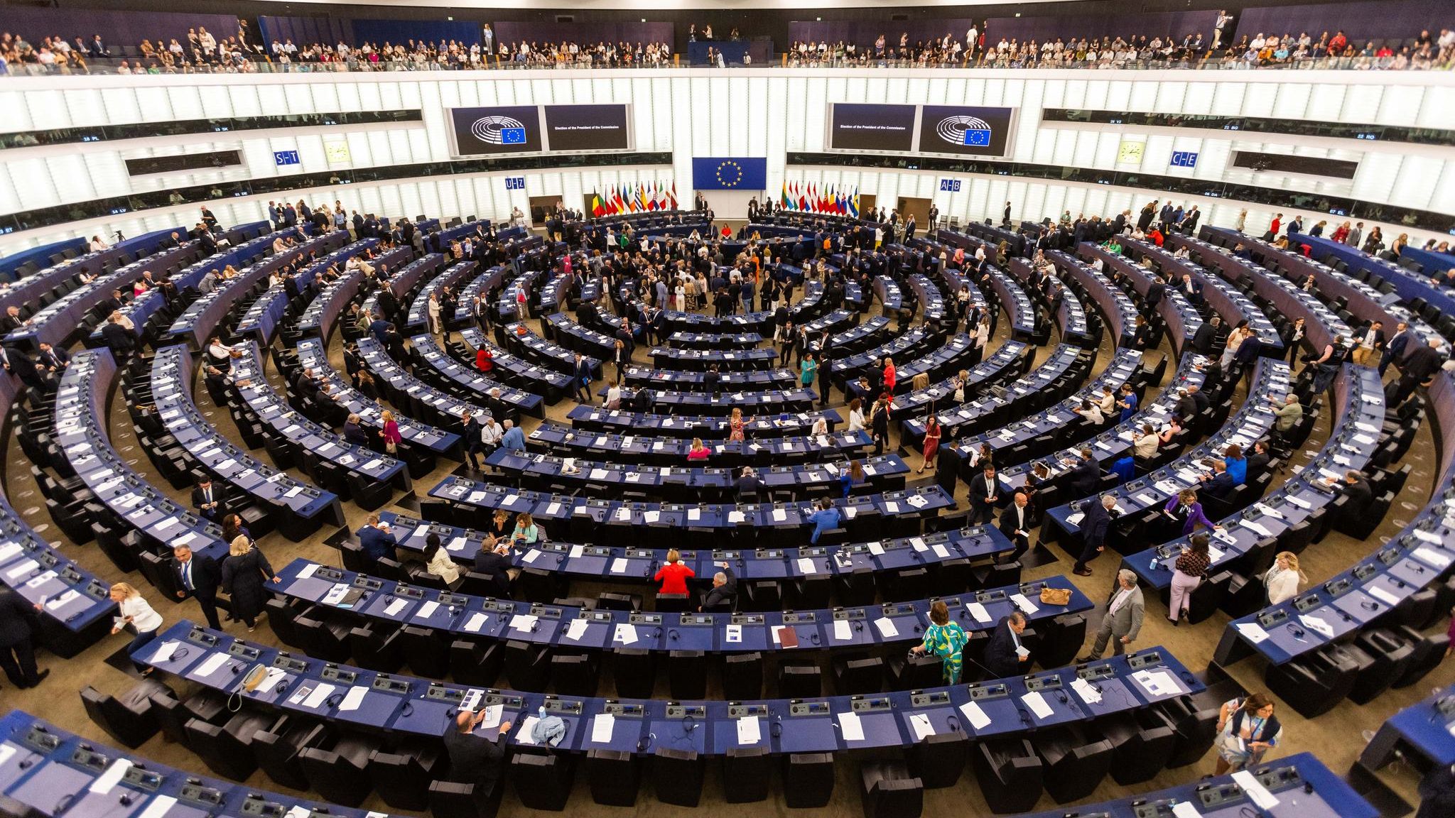 EU-Parlament Plenarsaal EU-Parlament Plenarsaal
