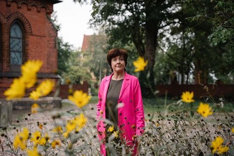 Beatrice Bleß-Lieb, 63, Coach aus Hamburg, arbeitet ehrenamtlich im Hospiz
