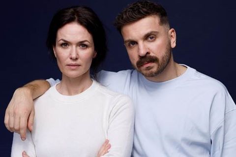 Melika Foroutan und Edin Hasanovic drehen momentan ihren ersten Frankfurt-"Tatort"