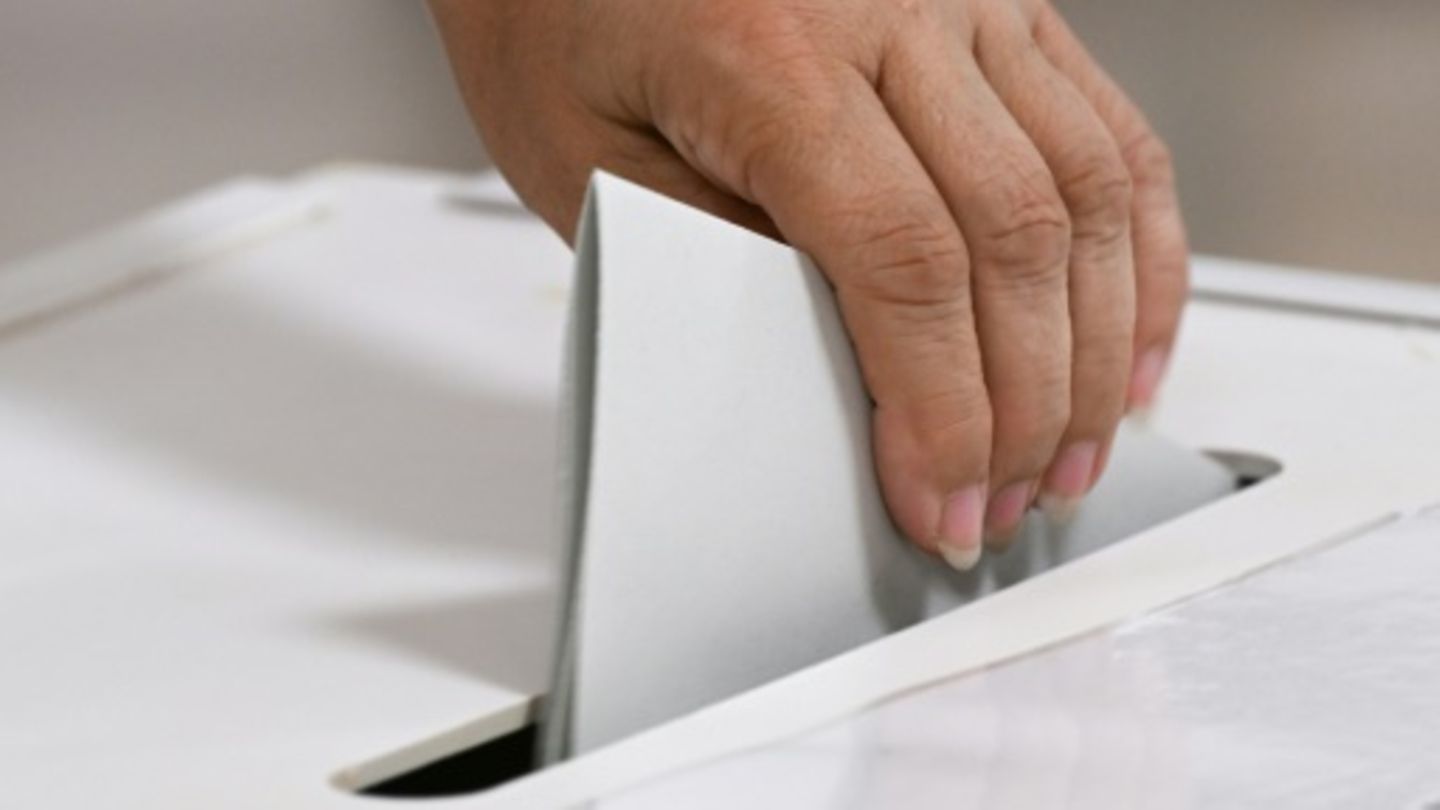 Stimmabgabe bei Landtagswahl in Sachsen im September