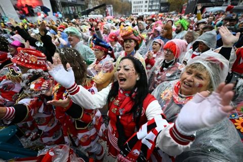 Karnevalsauftakt in Köln