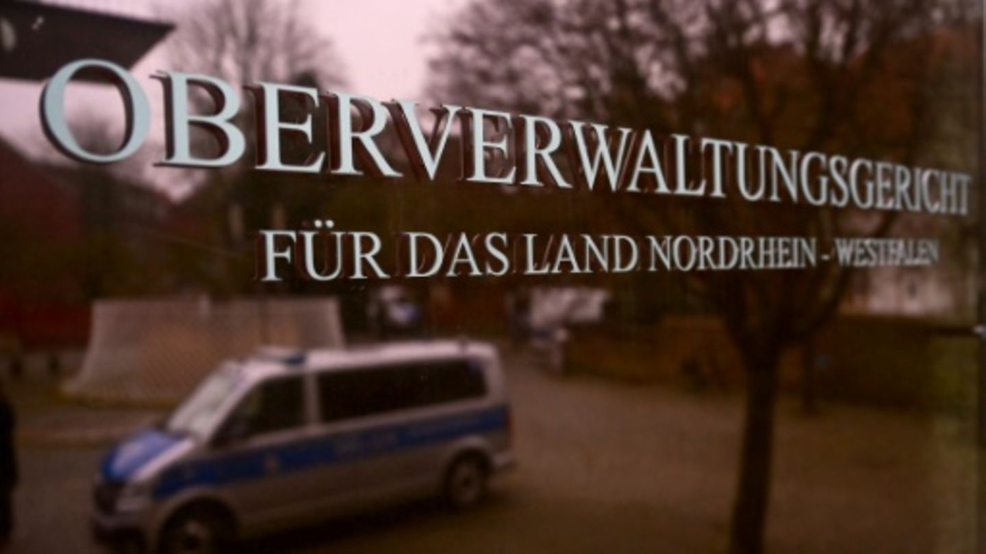 Schild von Oberverwaltungsgericht Münster