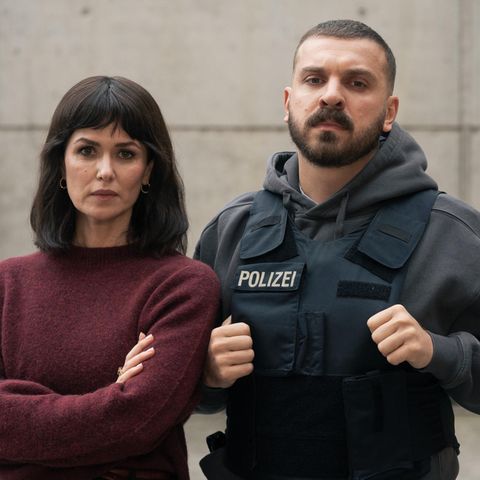 Die neuen Frankfurter "Tatort"-Kommissare Maryam Azadi (Melika Foroutan) und Hamza Kulina (Edin Hasanovic)