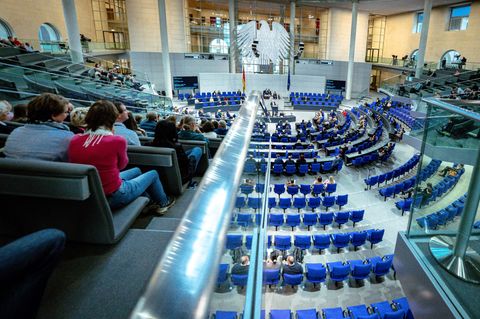 Große Koalition im Bundestag