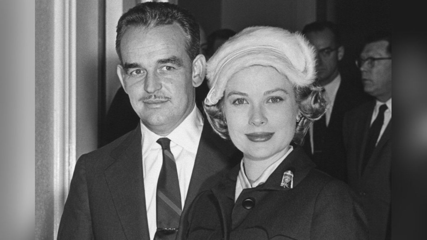 Gracia Patricia an der Seite ihres Mannes Fürst Rainier III.